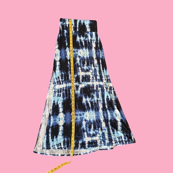 🌊 Boho Dream Tie-Dye Maxi Skirt – Shein XS - Picture 4 of 5